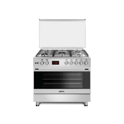 Image de CUISINIERE ASTECH CK96MS 90X60 5 FEUX