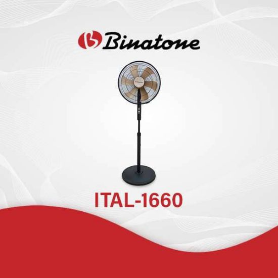 Image de BINATONE VENTILO SUR PIED ITAL VS-1660 16' Silencieux 16